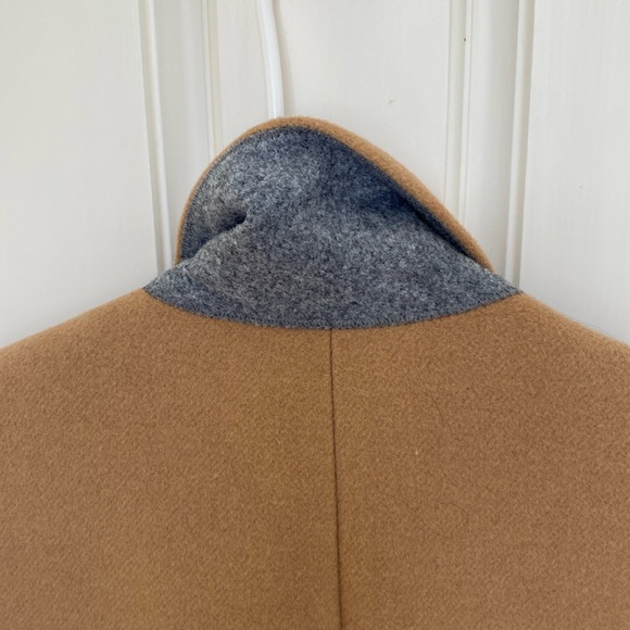 J Crew Camel Wool Coat Size 2 - Picture 7 of 10